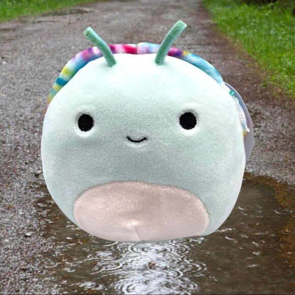 New 5” Squishmallows Michiel The TieDye Snail Plush Summer 2022 Soft Plush Toy - Picture 1 of 7